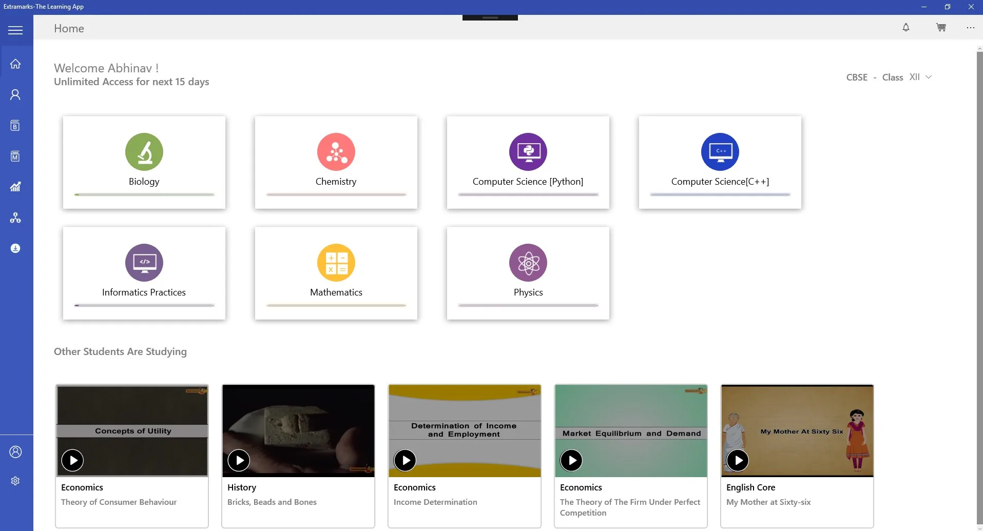 Extramarks - The Learning App screenshot 1