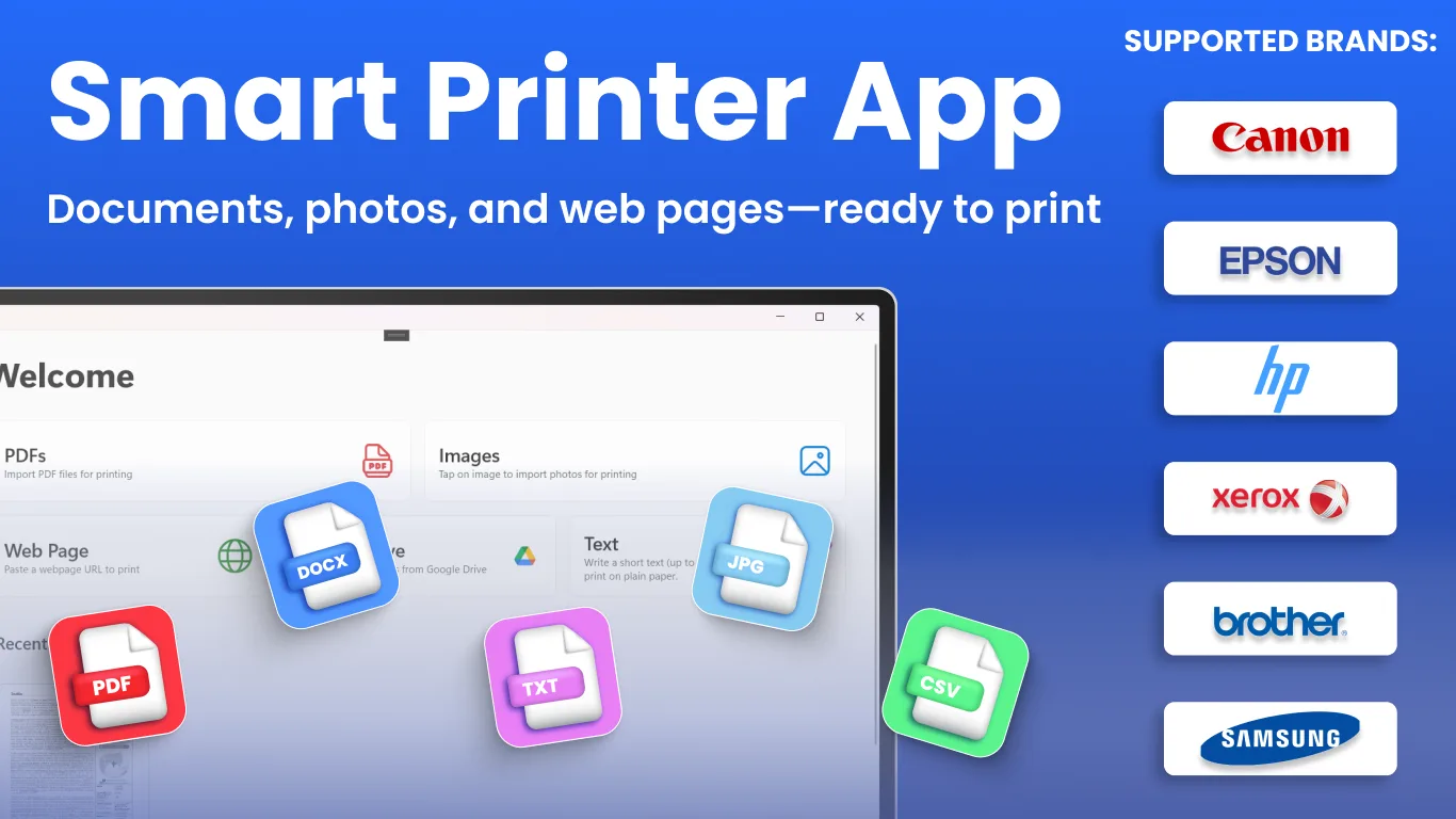 Smart Printer App | Print PDFs, Photos & Documents screenshot 1