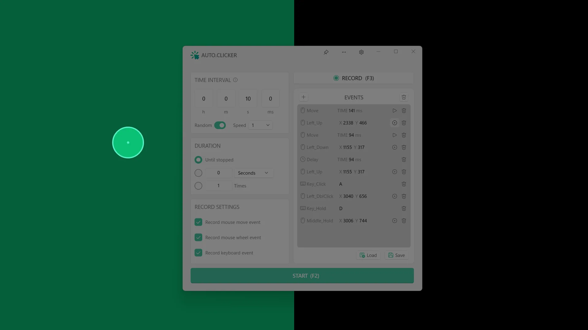 Auto.Clicker - Mouse and Key Auto Clicker screenshot 1