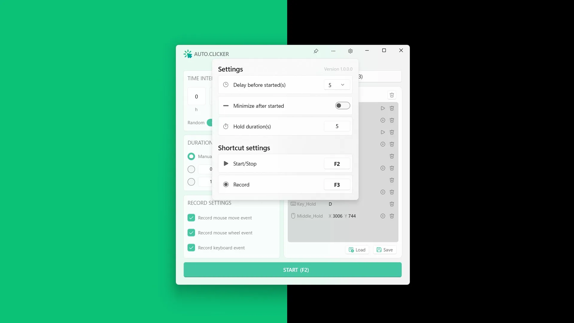Auto.Clicker - Mouse and Key Auto Clicker screenshot 4