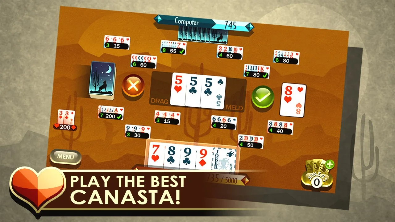 Canasta Royale screenshot 3