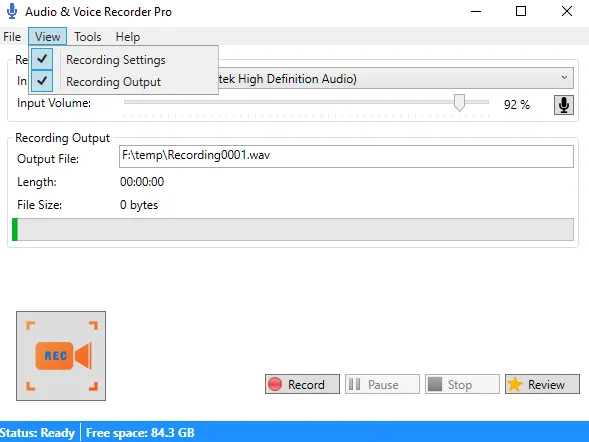 Audio Recorder & Voice Recorder Pro screenshot 3