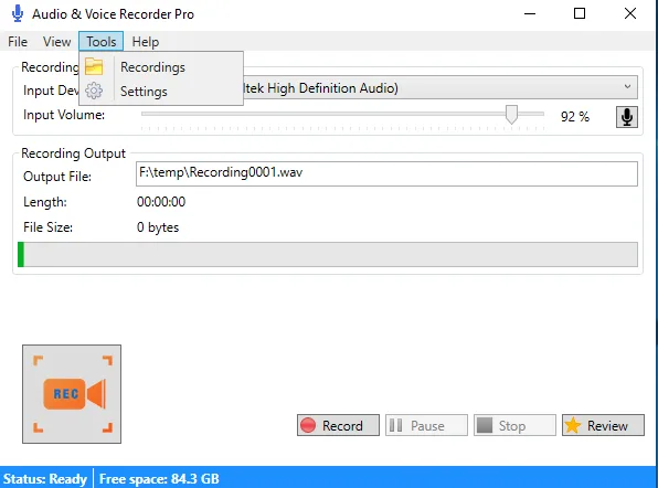 Audio Recorder & Voice Recorder Pro screenshot 4