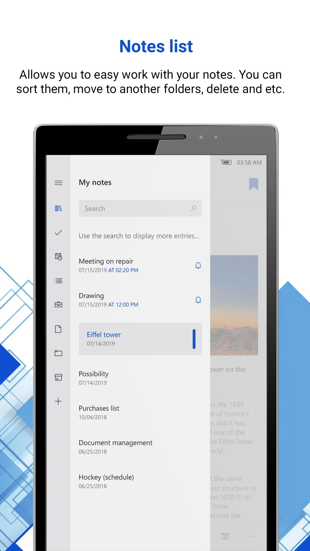 To write (notes, notepad) screenshot 4