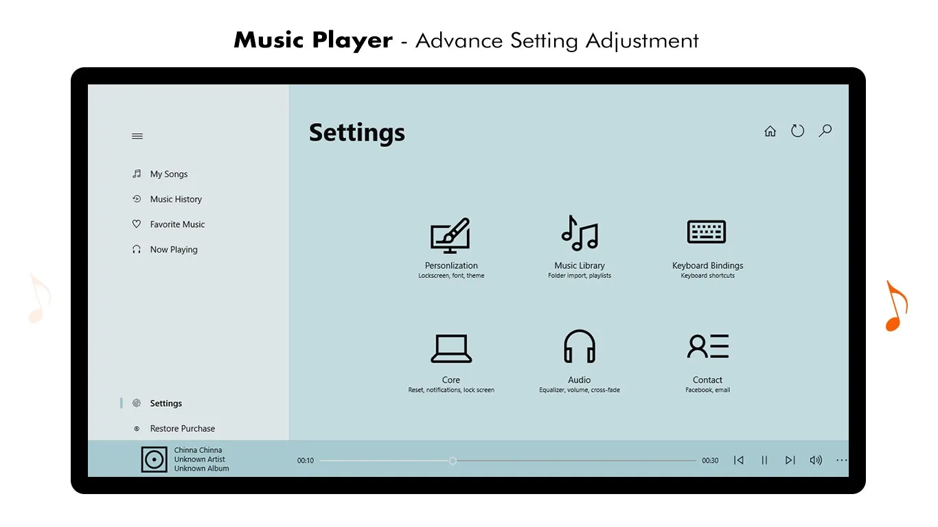 MP3 Player - Music Player & Equalizer screenshot 2
