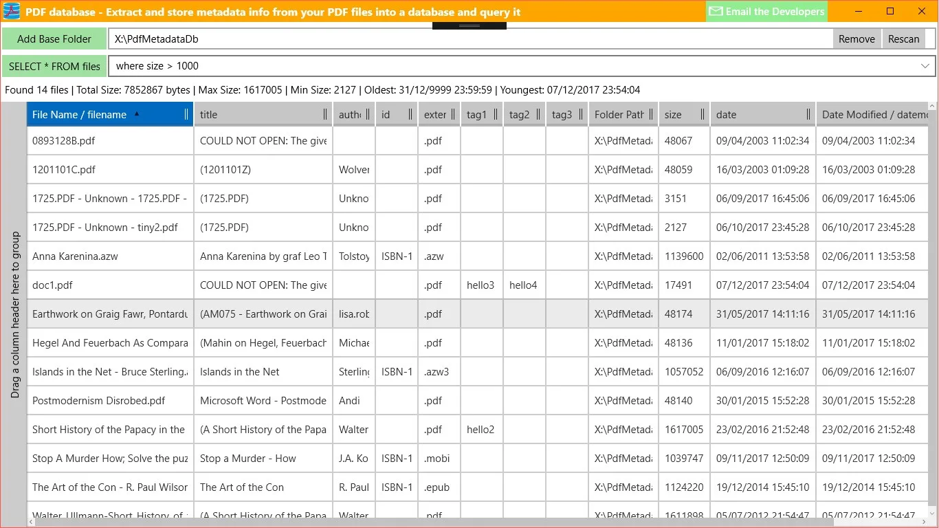 ebrarian ebook library manager screenshot 1