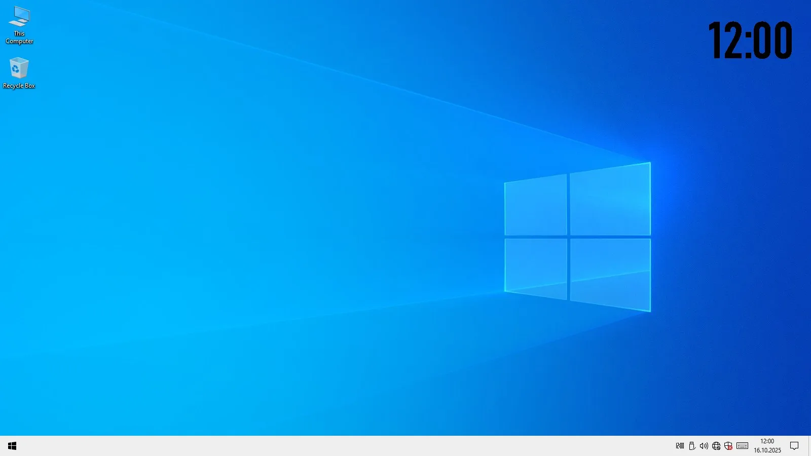 Desktop - Clock screenshot 1