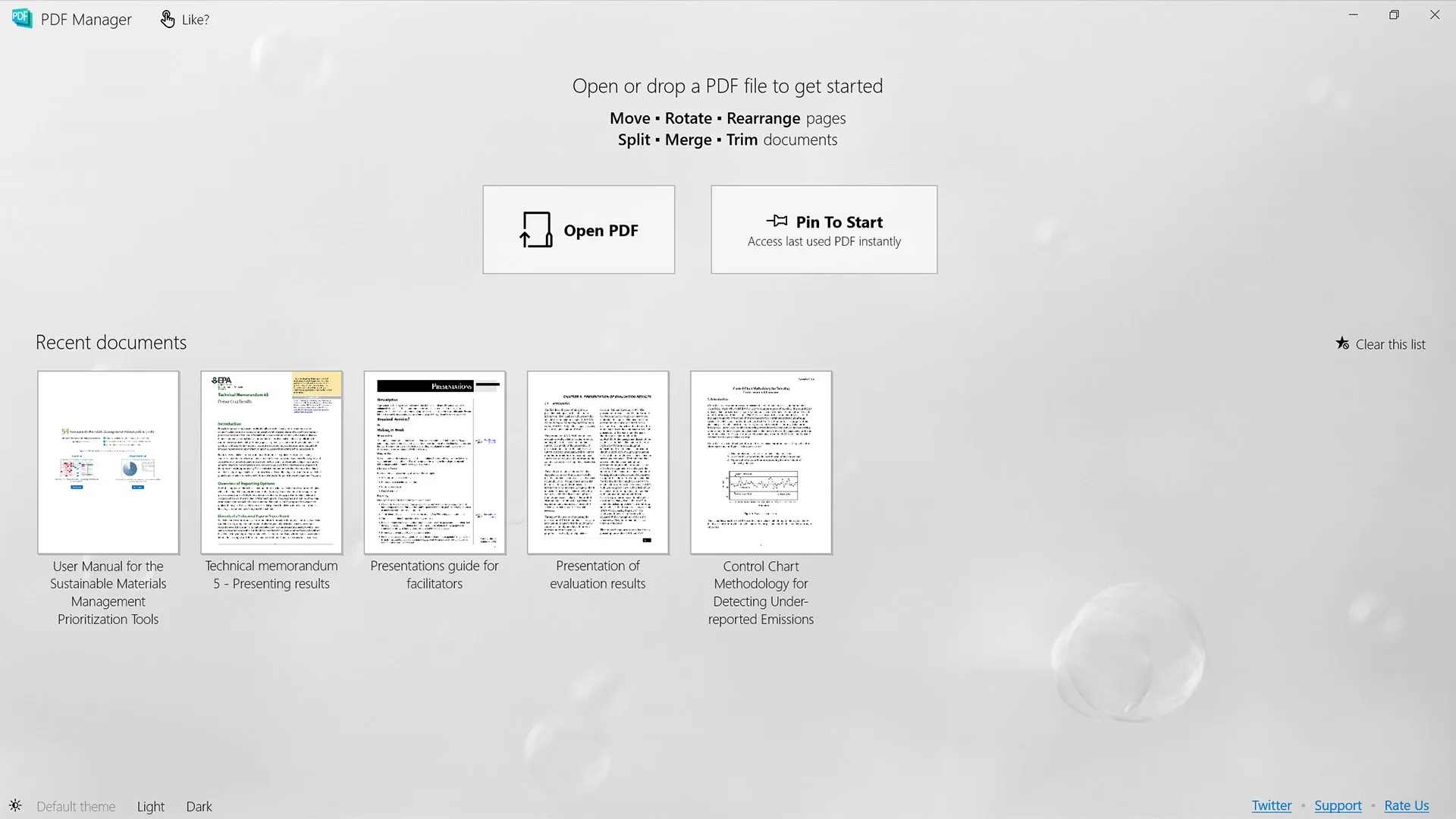 PDF Manager - Merge, Split, Trim screenshot 5