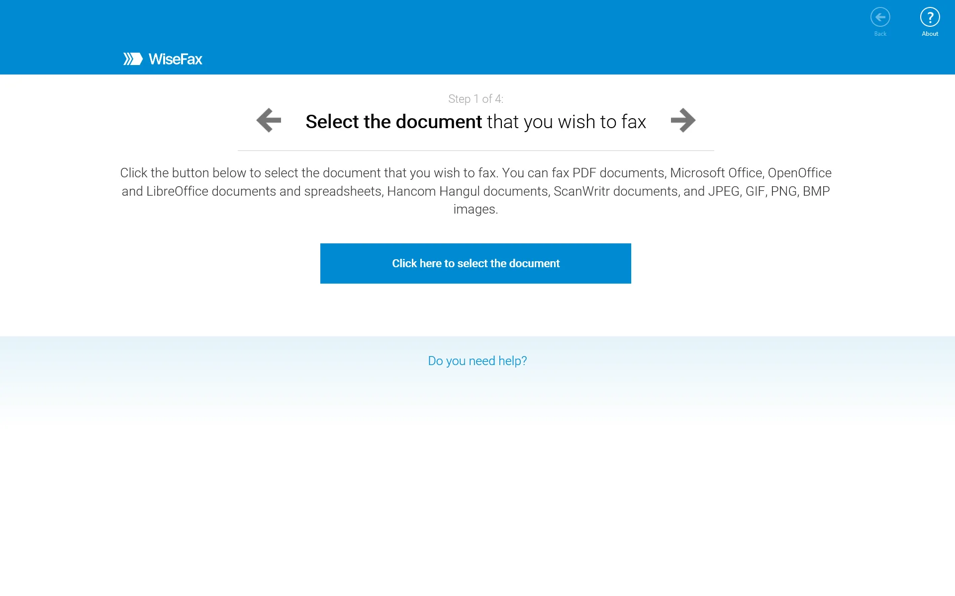 WiseFax screenshot 1