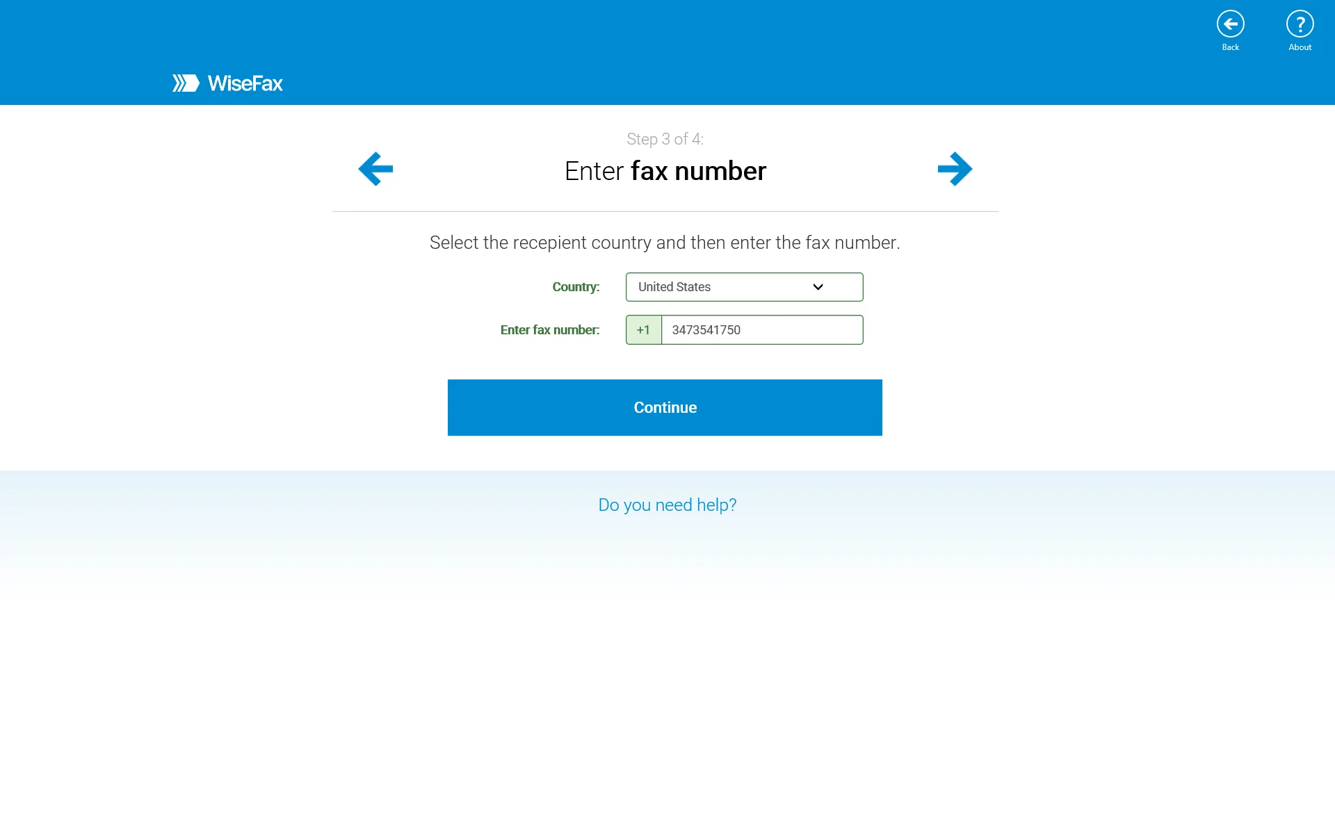 WiseFax screenshot 3