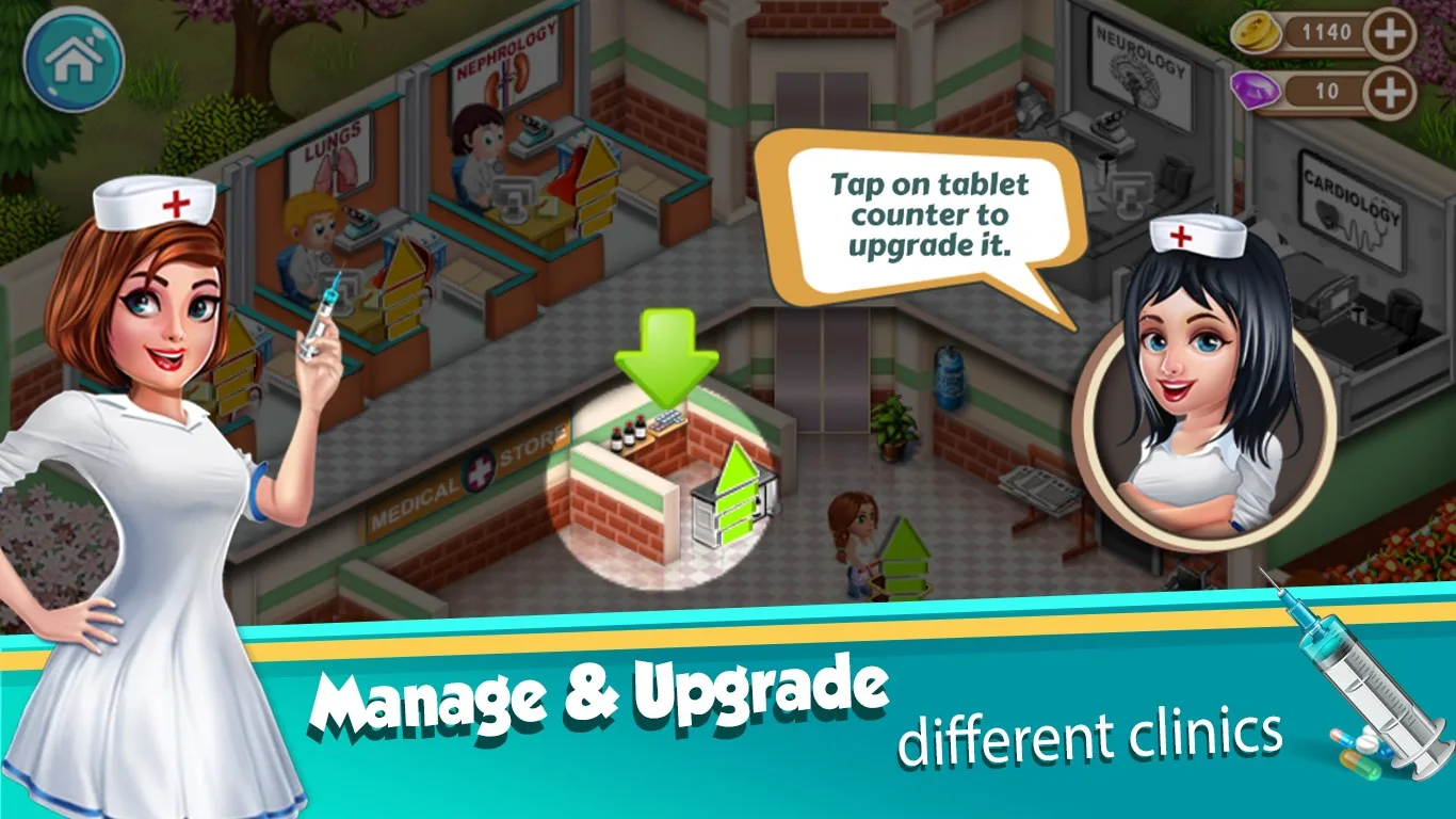 Doctor Dash : Hospital Game screenshot 1
