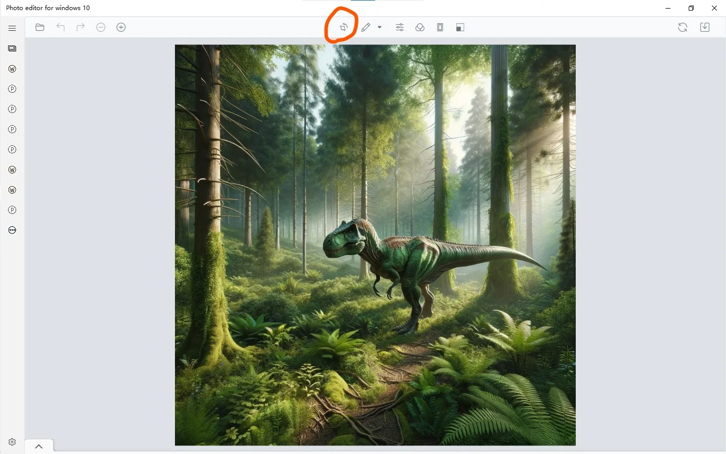 Photo editor for windows 10 screenshot 1