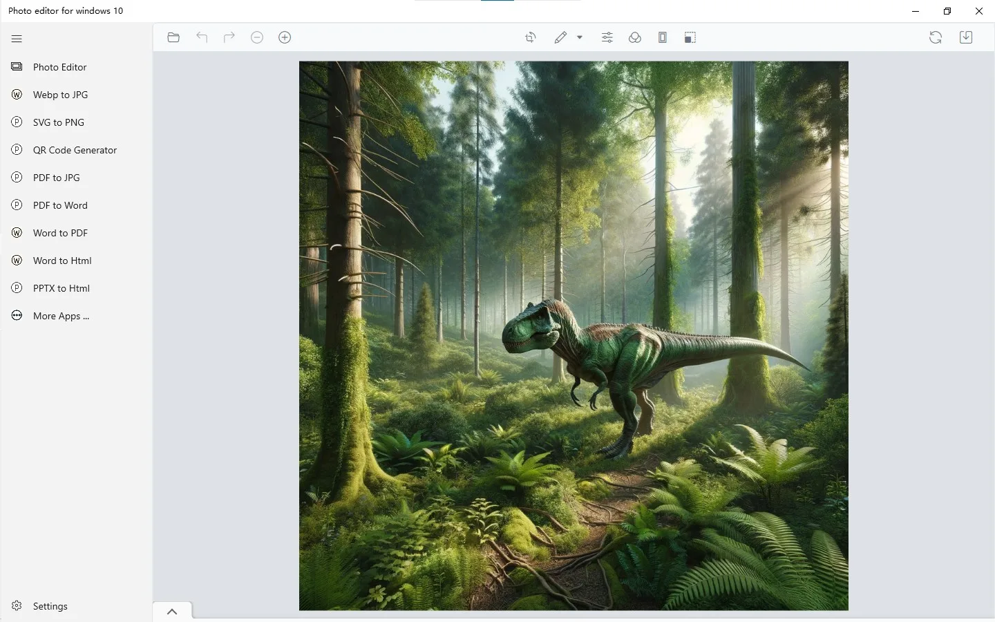 Photo editor for windows 10 screenshot 5