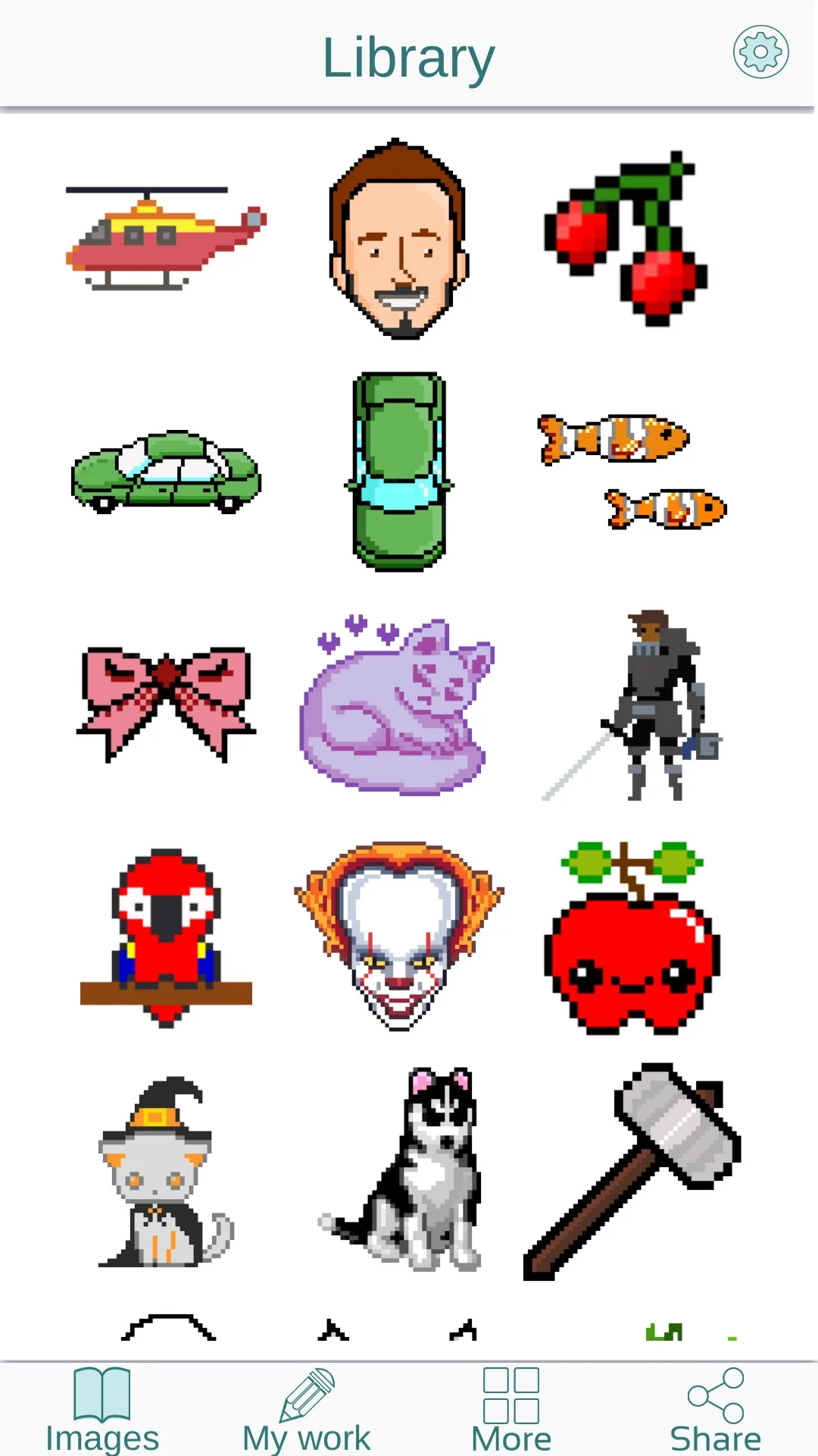Color by Number - Pixel Art Coloring Book screenshot 1