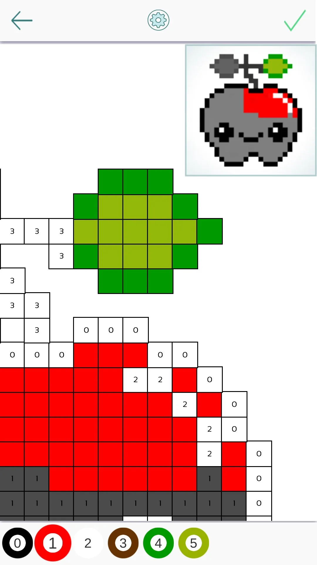 Color by Number - Pixel Art Coloring Book screenshot 2