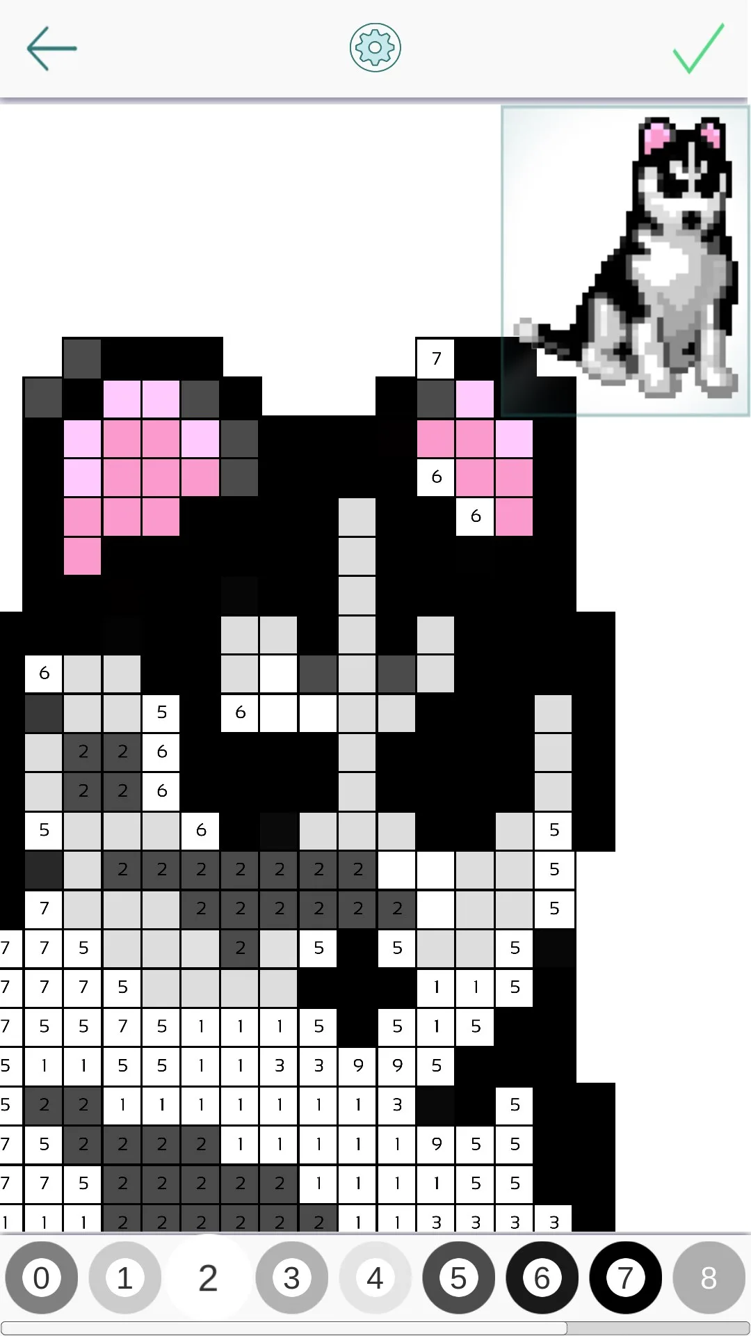 Color by Number - Pixel Art Coloring Book screenshot 3