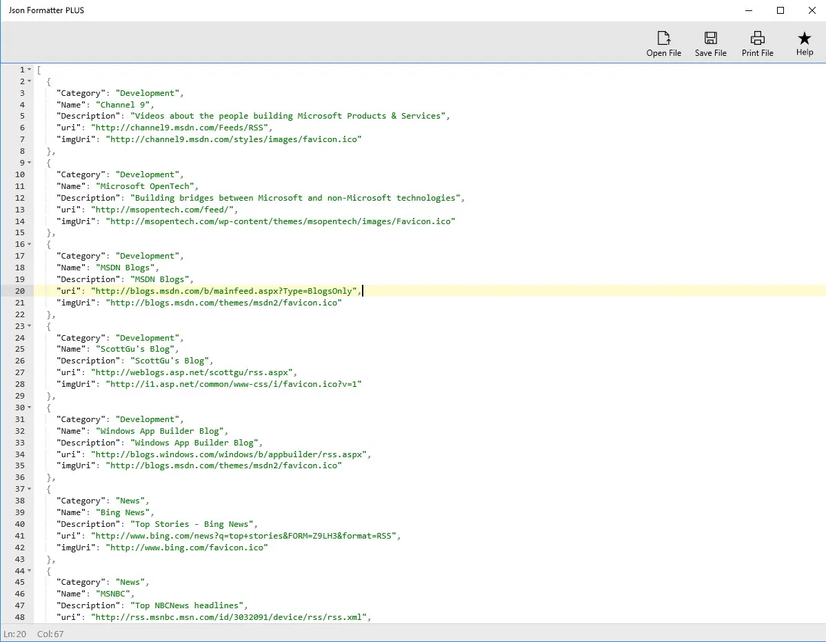 JSON Formatter PLUS screenshot 2