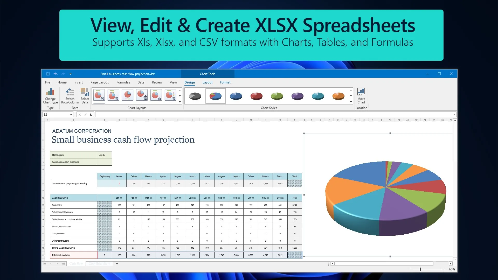 XLSX Editor Express screenshot 2
