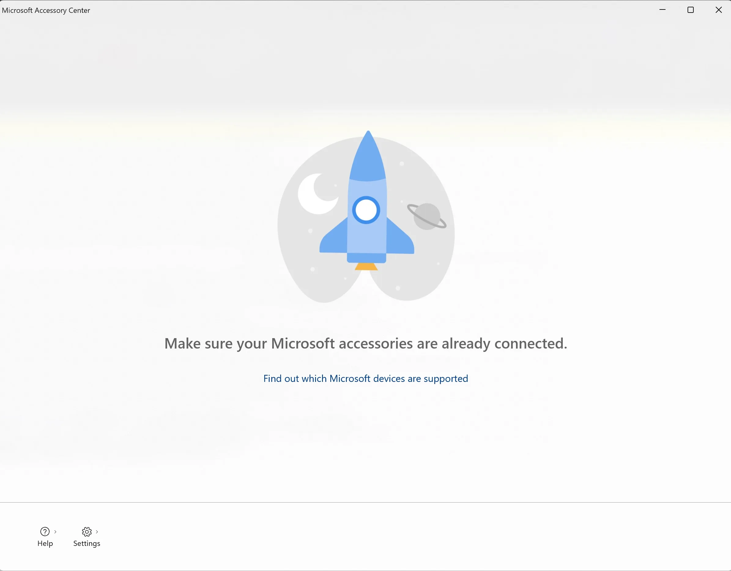 Microsoft Accessory Center screenshot 3