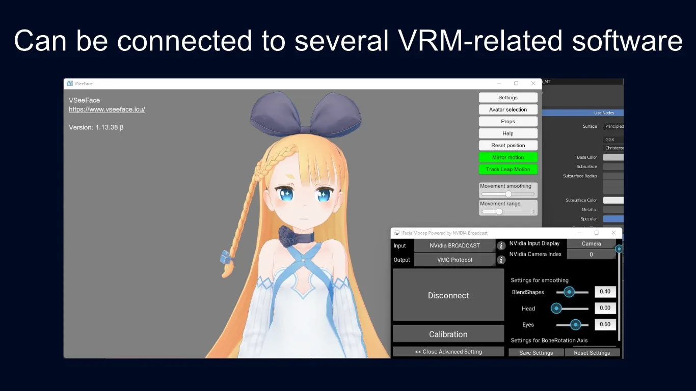 iFacialMocap Powered by NVIDIA Broadcast screenshot 3