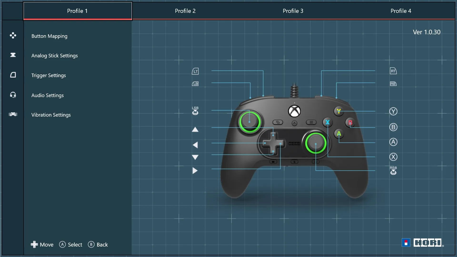 HORI Device Manager for Xbox Series X Series S screenshot 1