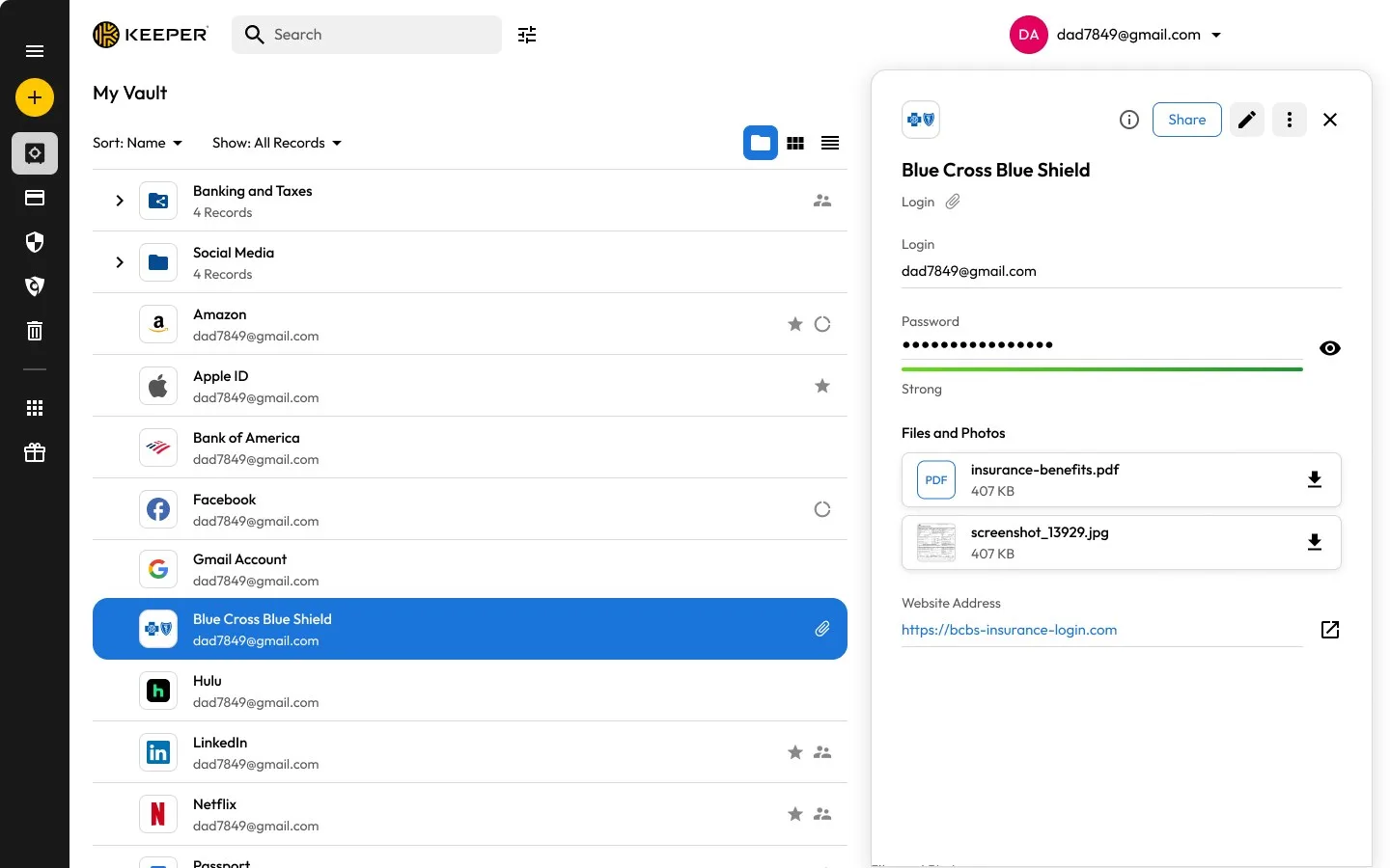 Keeper® Password Manager screenshot 5