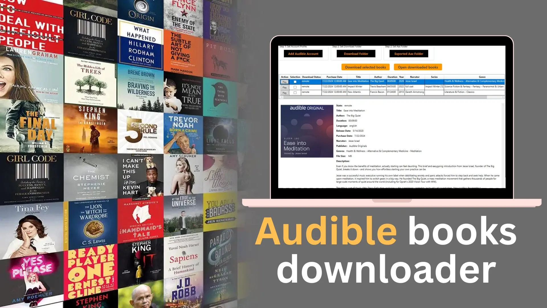 Audiobook Player - Audible AAX to MP3 screenshot 1