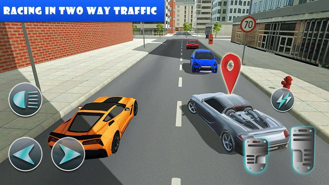 Highway Traffic Racing 3D screenshot 2