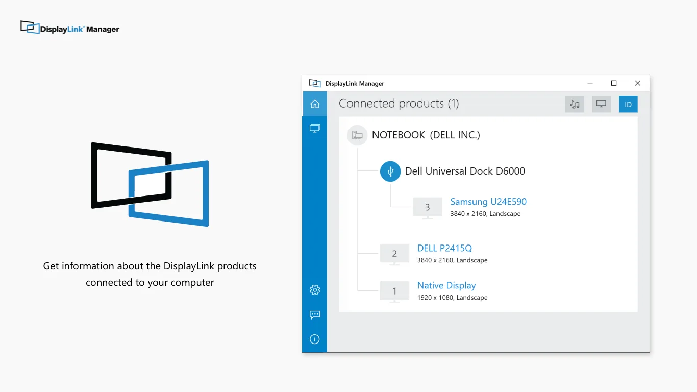 DisplayLink Manager screenshot 1