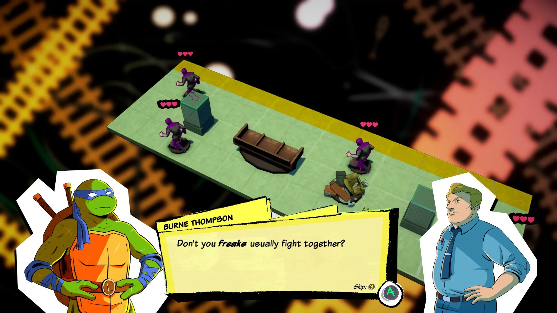 Teenage Mutant Ninja Turtles: Tactical Takedown screenshot 2