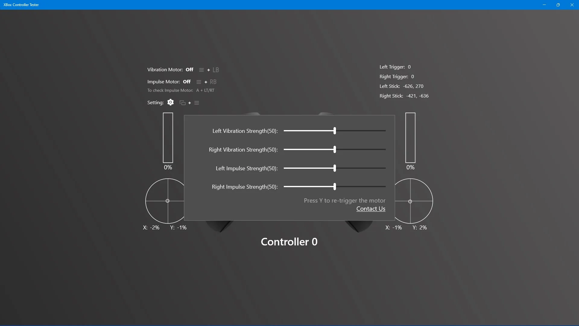 Controller Tester screenshot 1