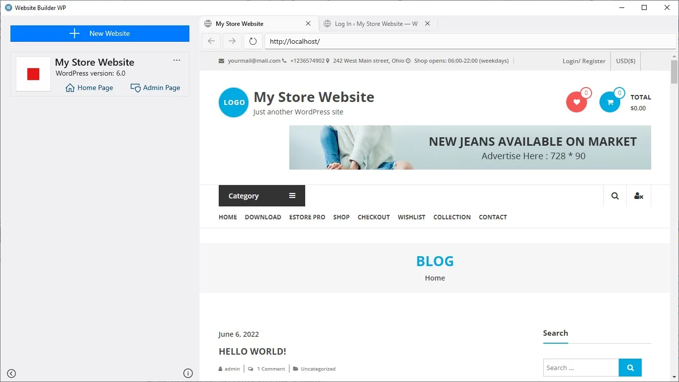 Website Builder WP screenshot 3