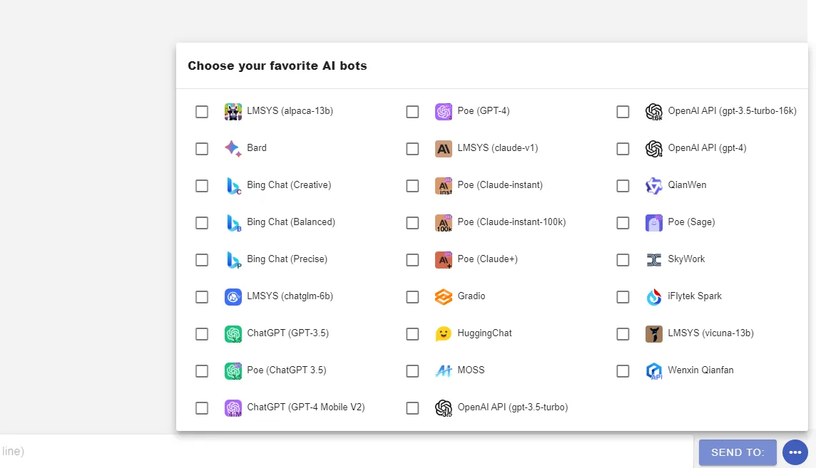 AI Chat Fusion - Multiple LLM Chatbot screenshot 1