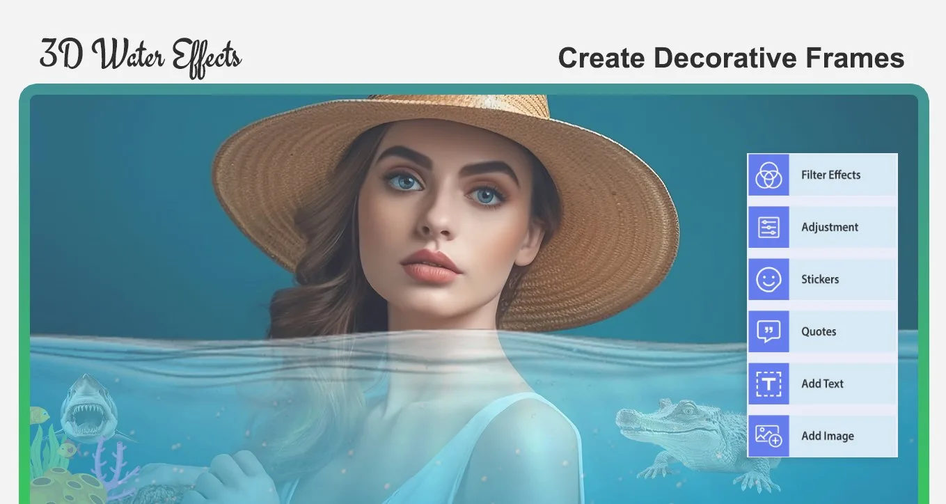 3D Water Effects Photo Editor screenshot 1