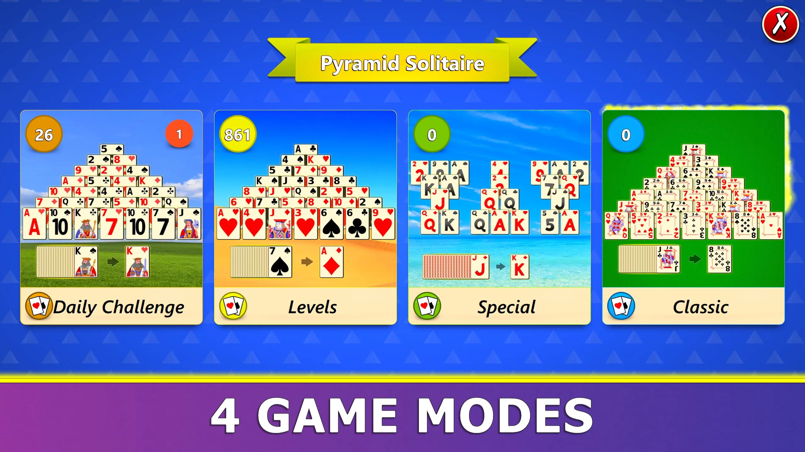 Pyramid Solitaire Mobile screenshot 2