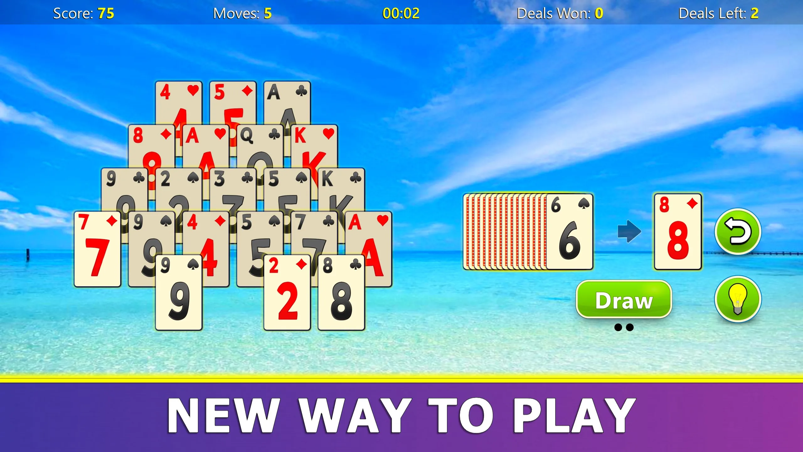 Pyramid Solitaire Mobile screenshot 3