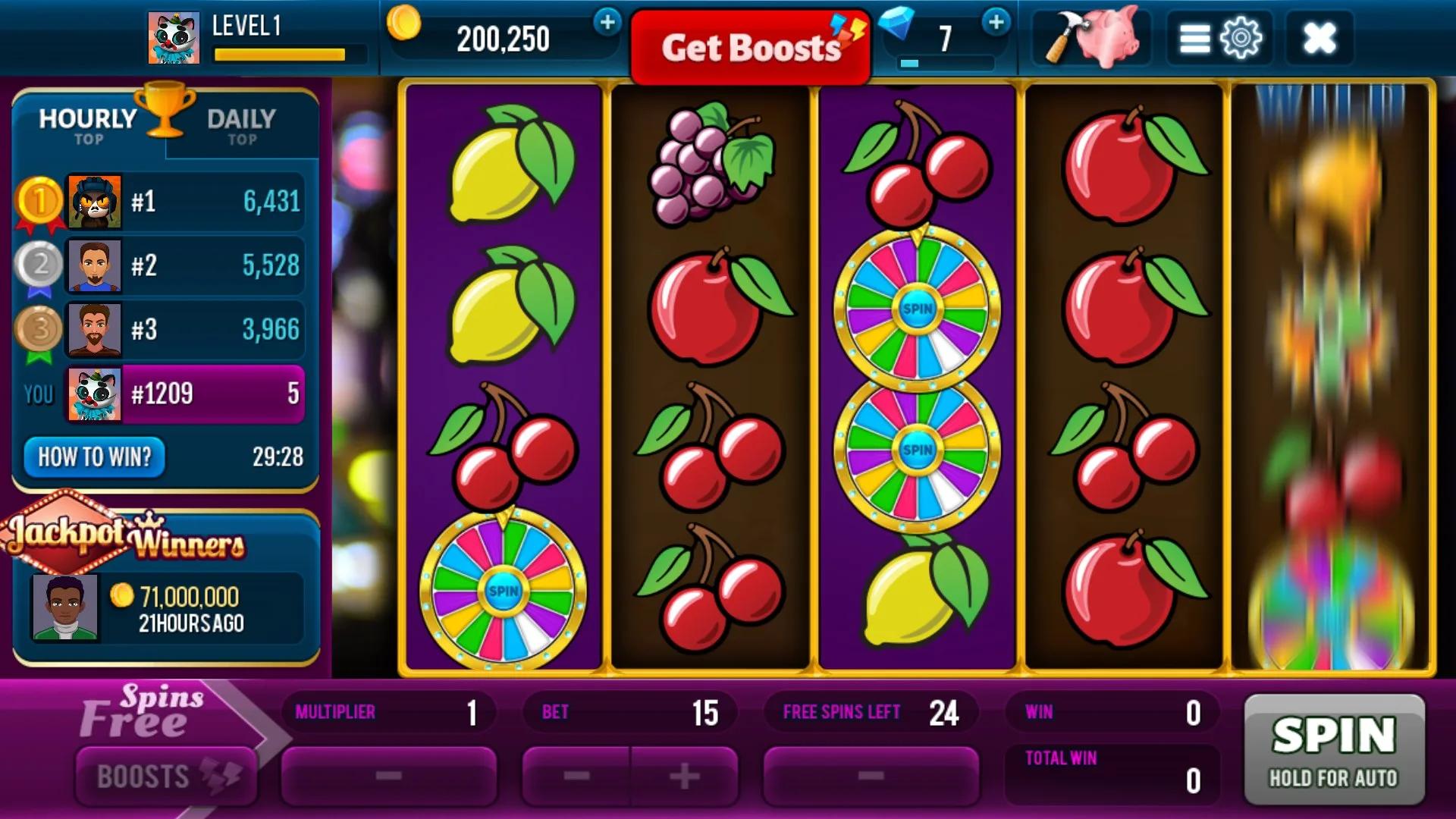Diamonds Rush Slots screenshot 4
