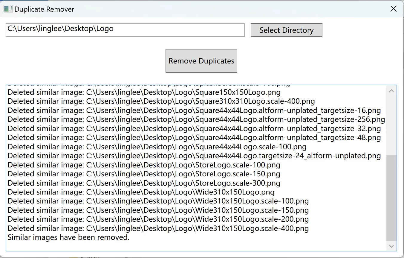 Duplicate Photo Remover screenshot 1