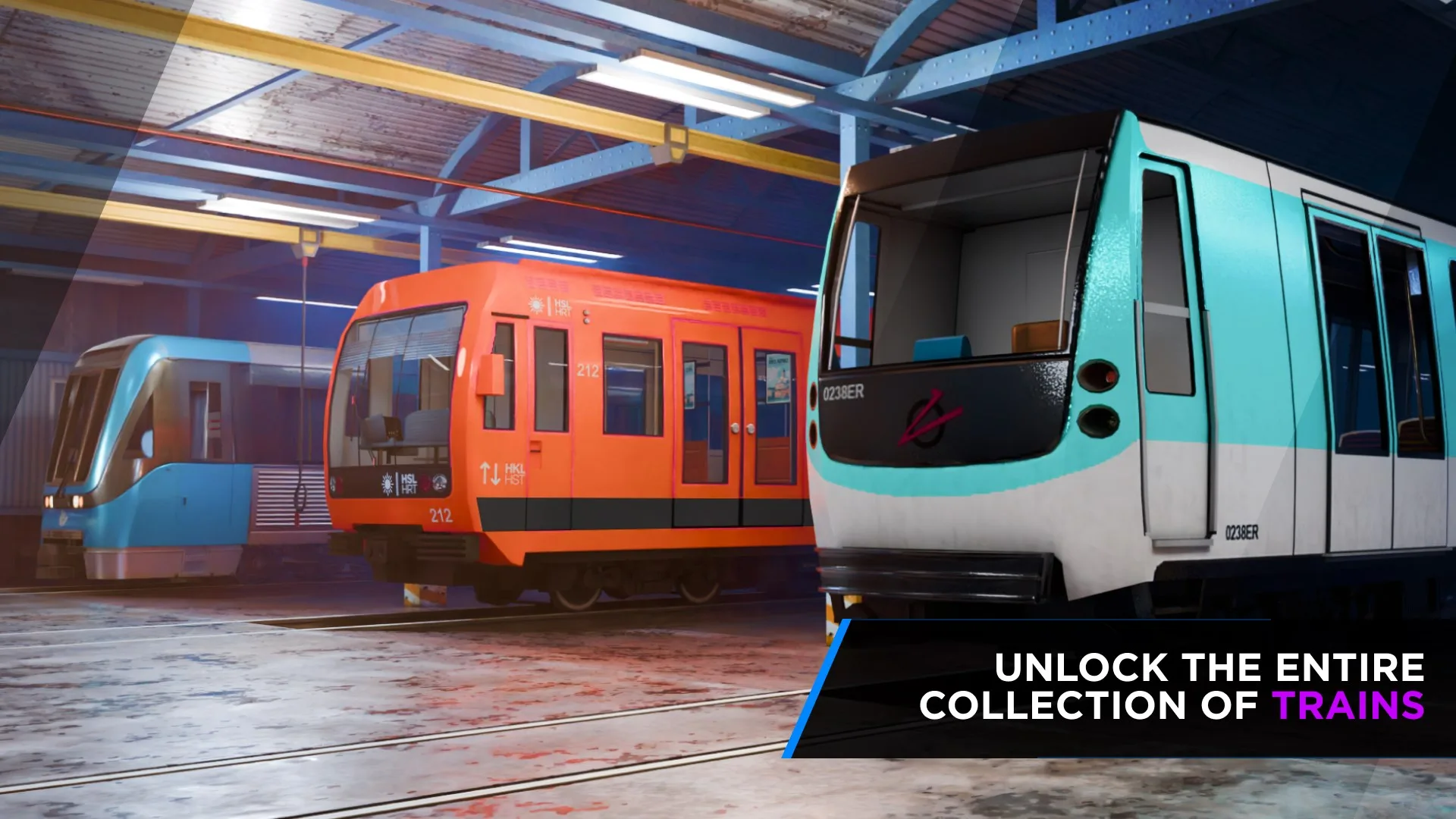 Subway Simulator 3D - Metro Train Driving screenshot 2
