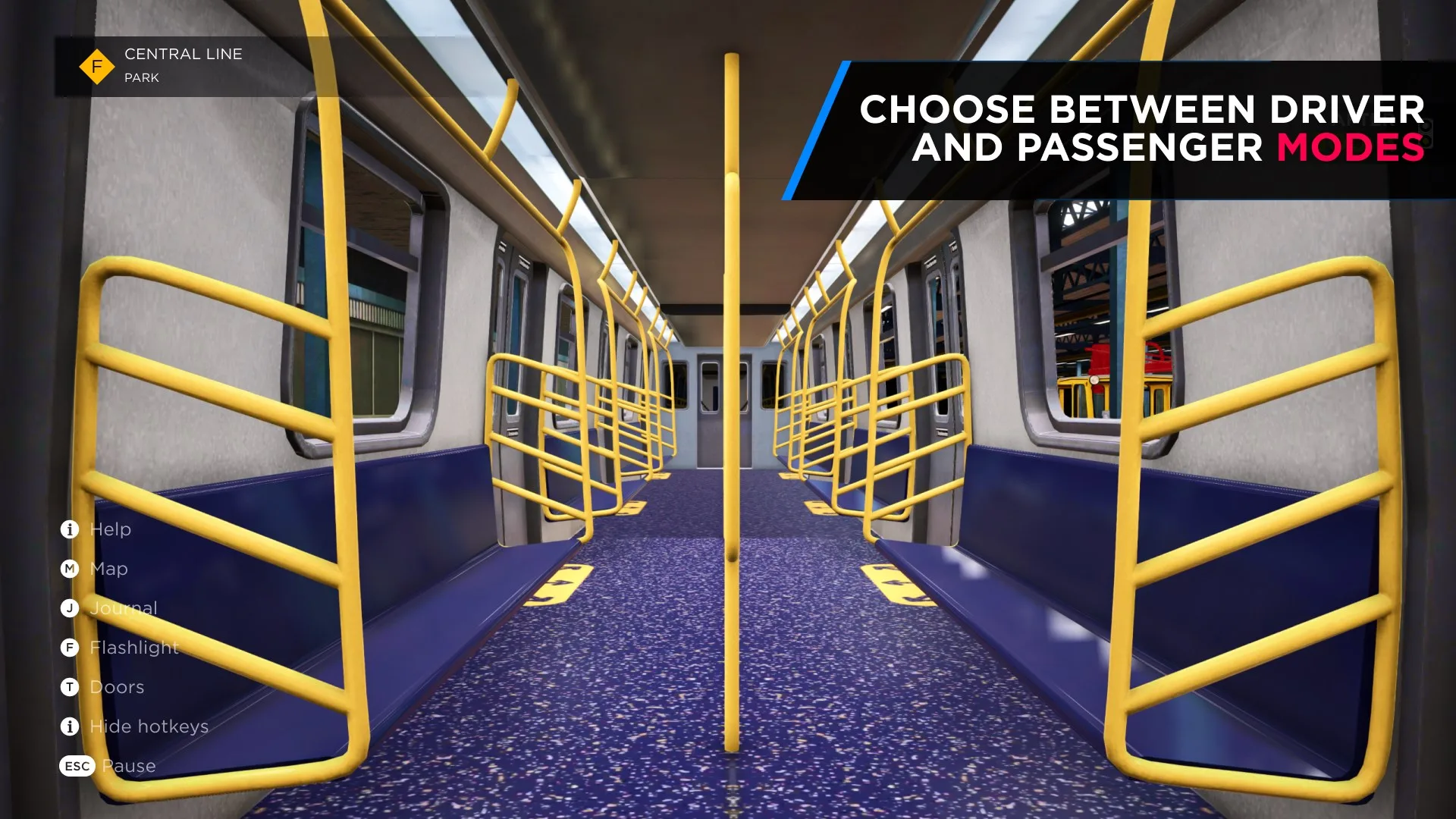 Subway Simulator 3D - Metro Train Driving screenshot 3