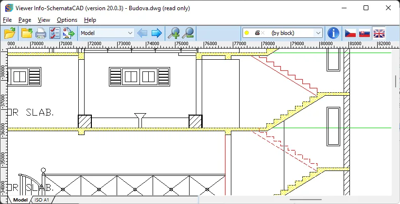 SchemataCAD viewer DWG/DXF screenshot 1