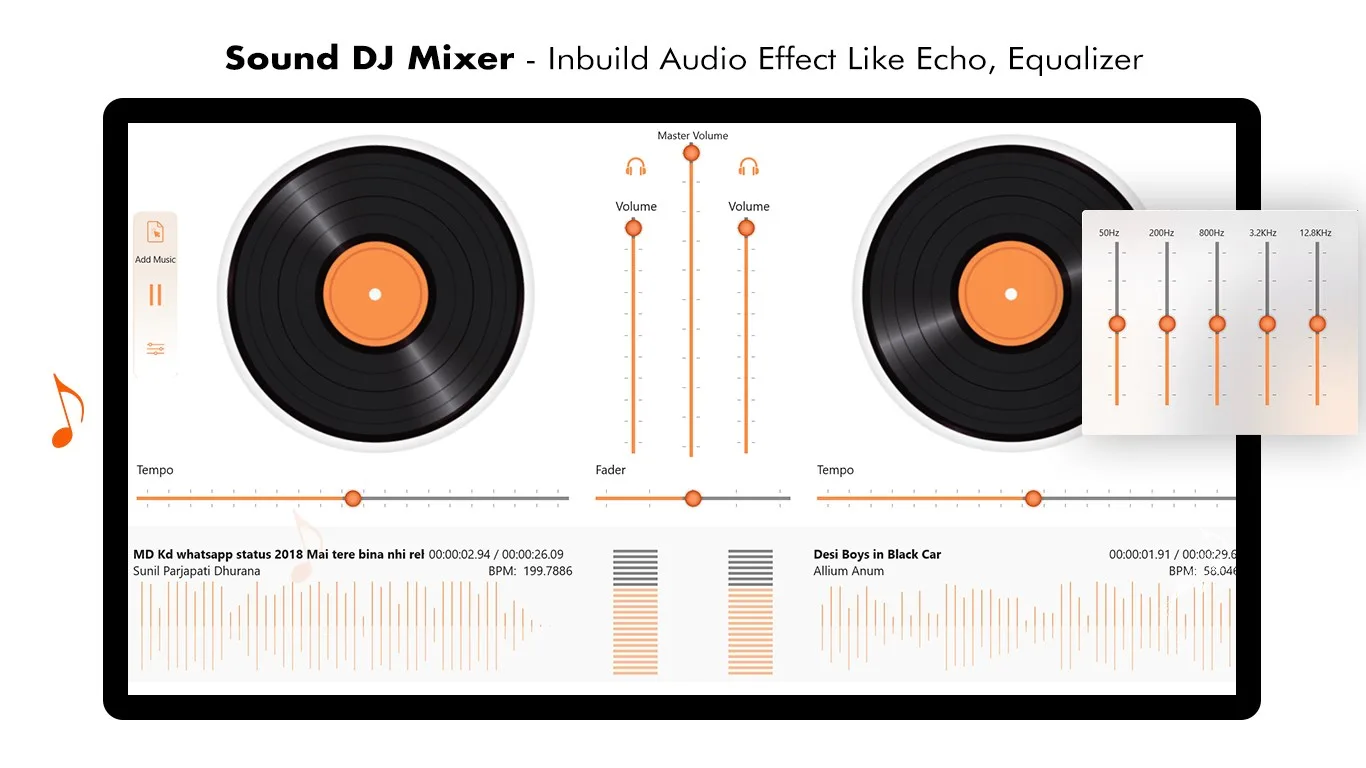 DJ Mixer - Audio Mixer screenshot 1