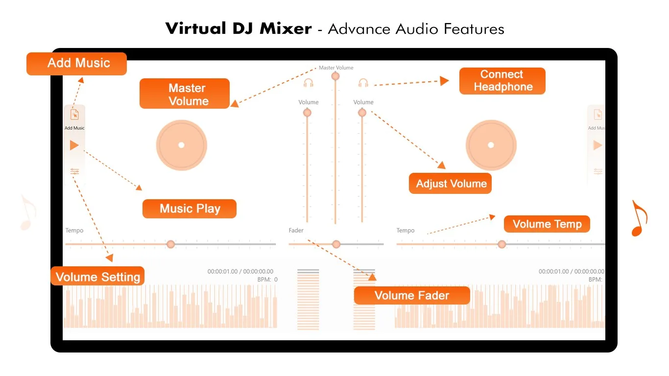 DJ Mixer - Audio Mixer screenshot 4