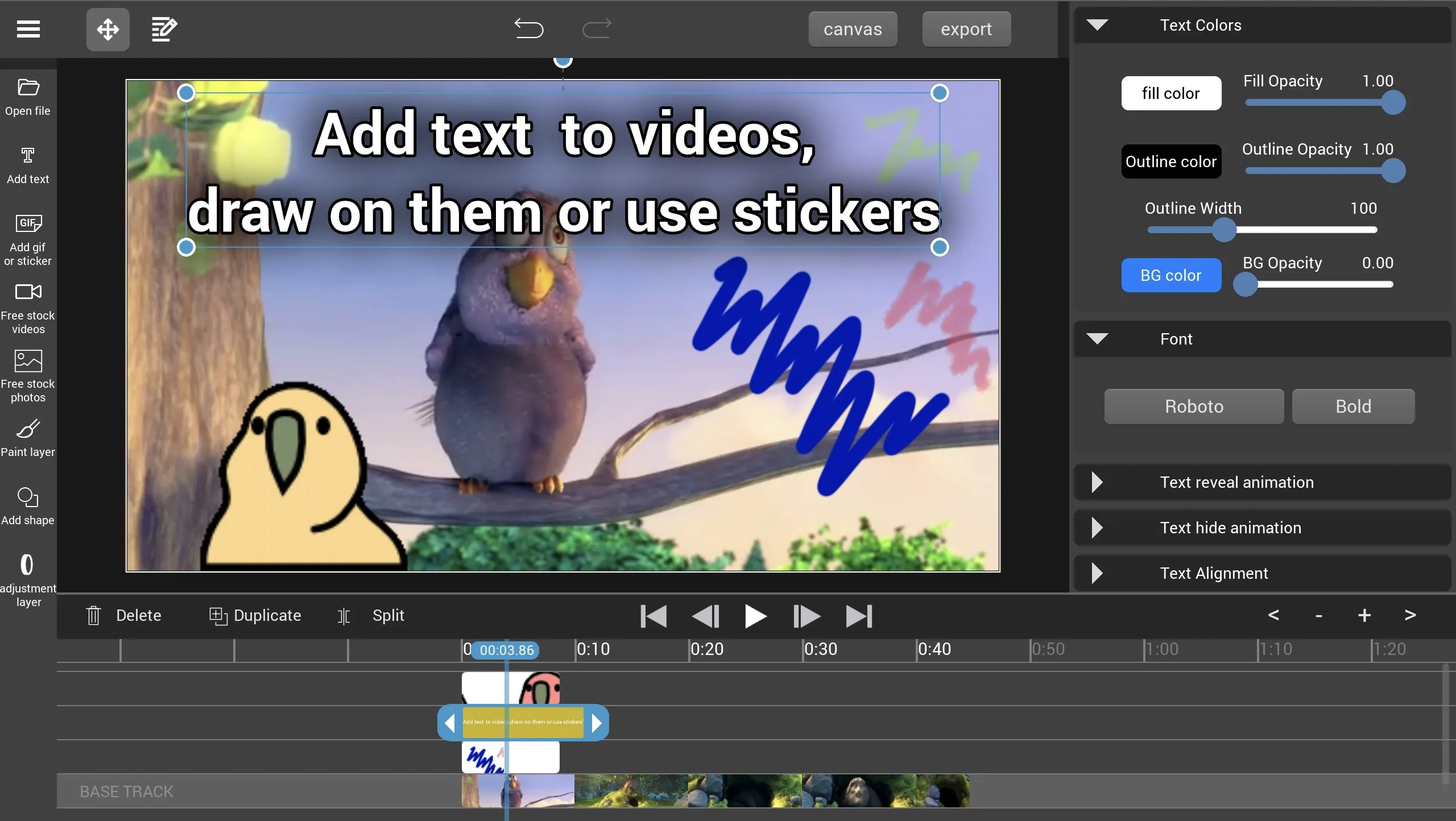 VidMix Video Editor screenshot 1