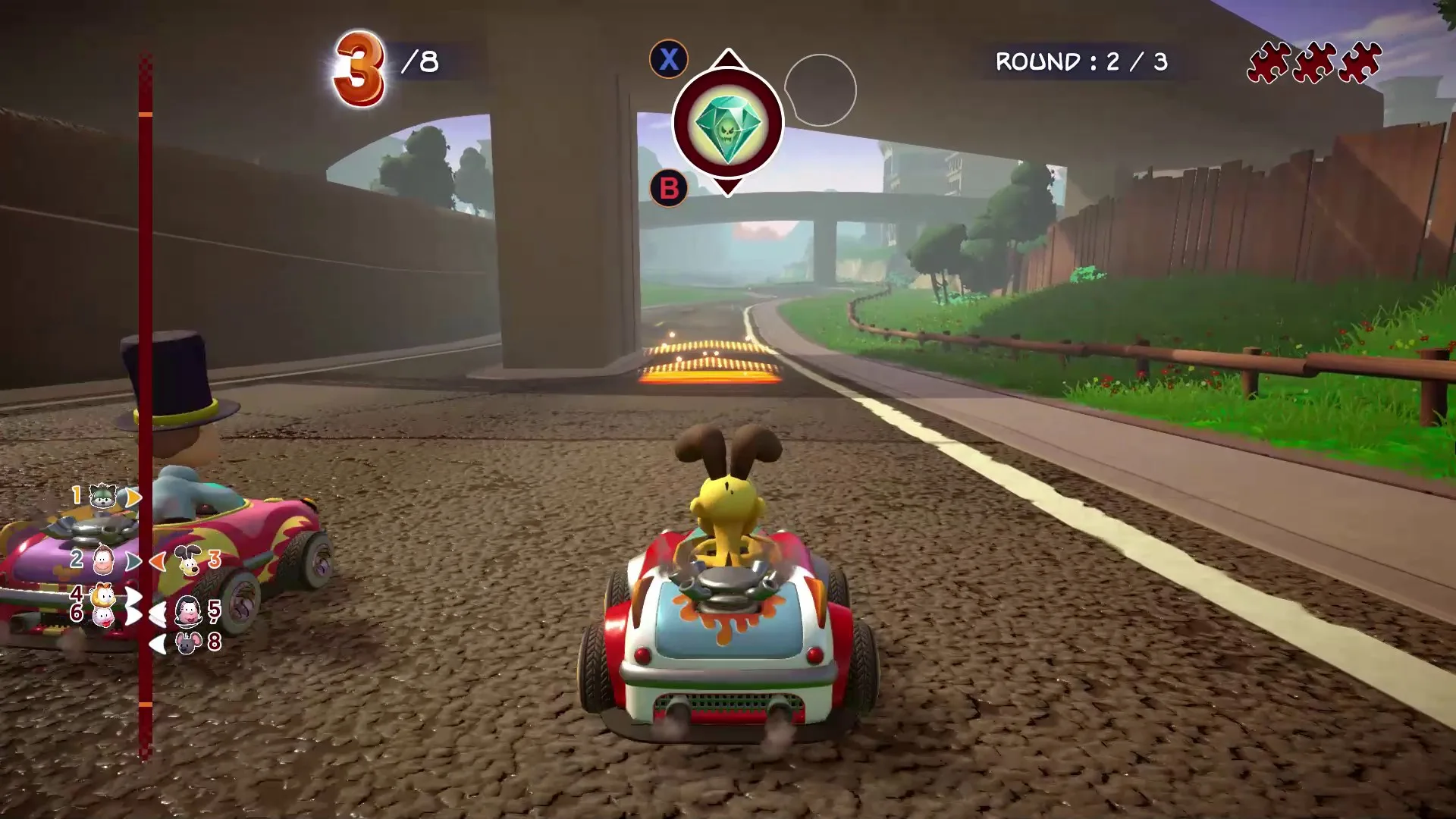 Garfield Kart Furious Racing screenshot 3