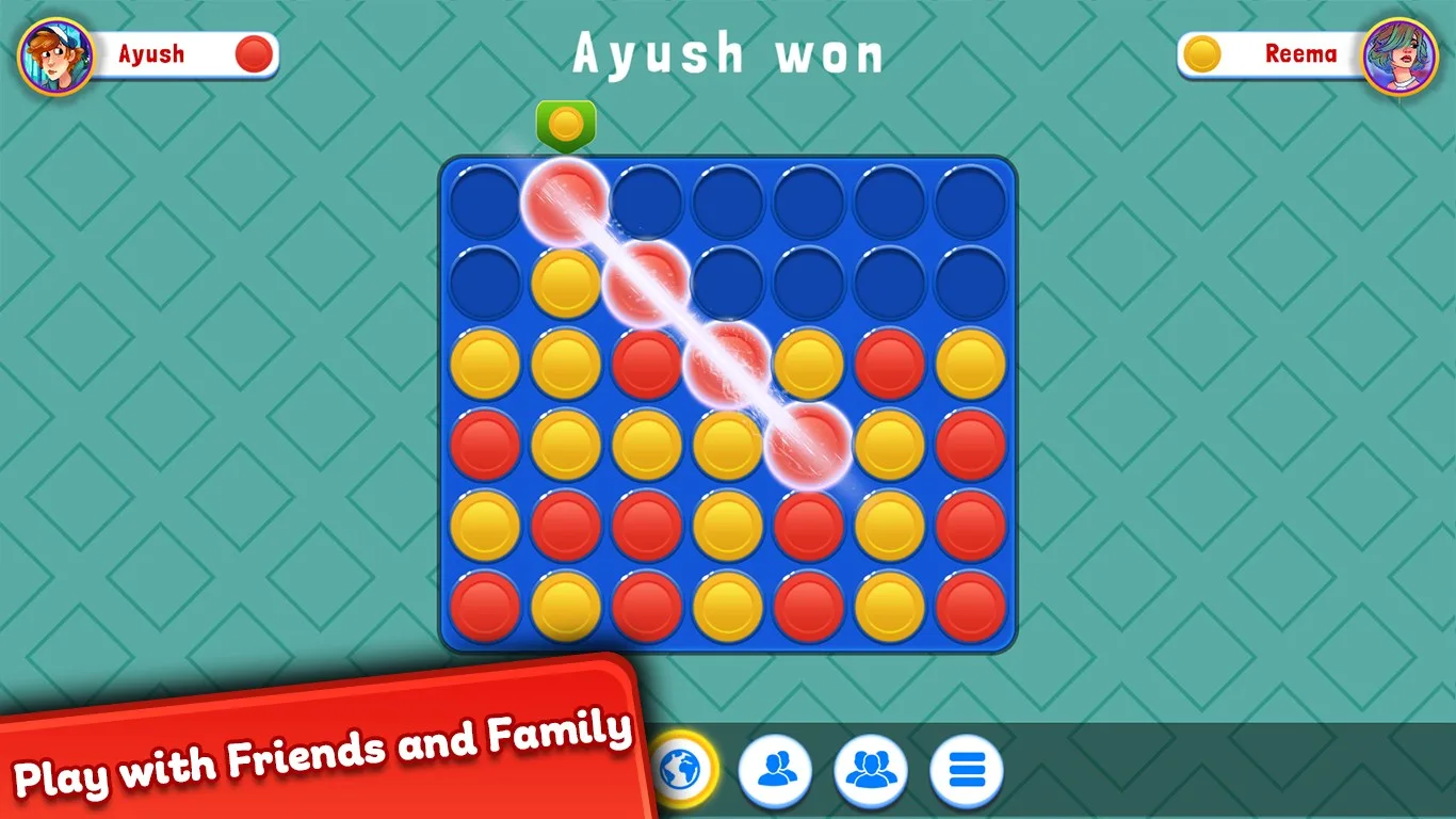 Four In A Row: Connect 4 screenshot 1