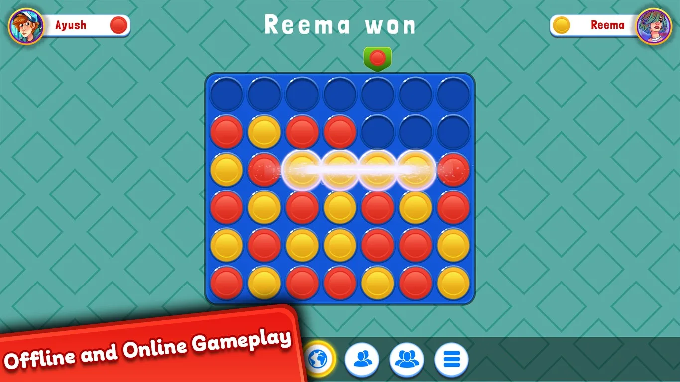 Four In A Row: Connect 4 screenshot 2