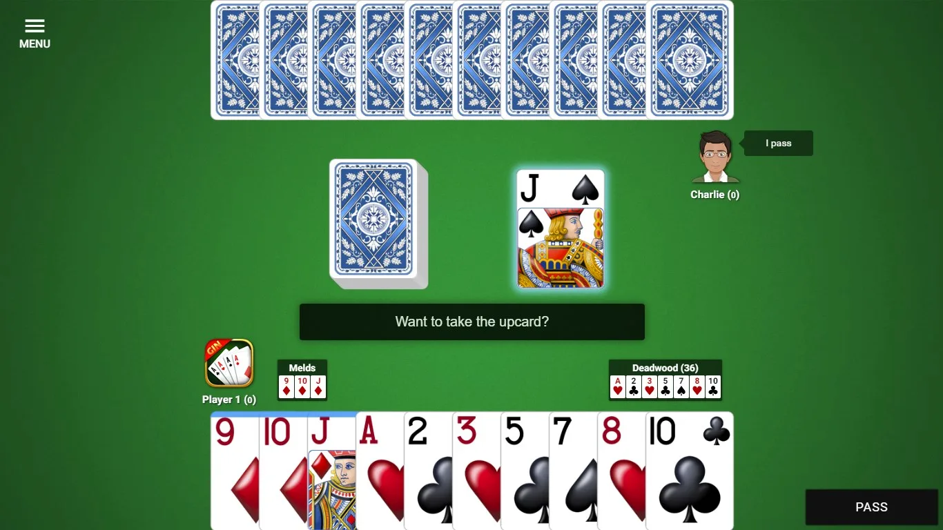 Gin Rummy ! screenshot 1