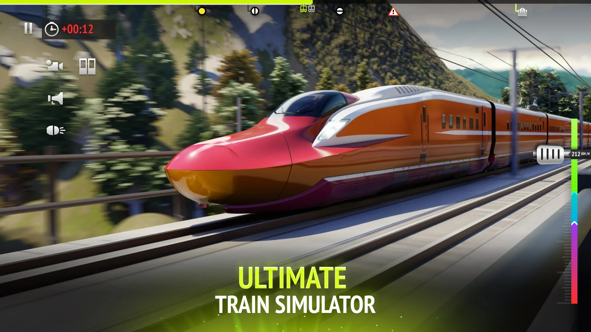 Speed Train Simulator - Railway Driving screenshot 1