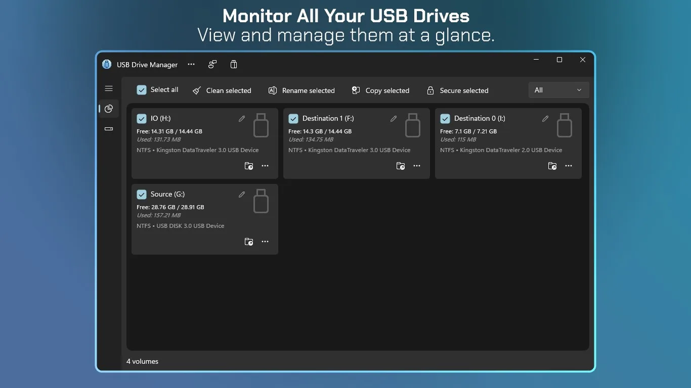 USB Drive Manager screenshot 1